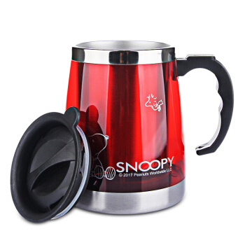 スヌーピー（SNOOPY）保温カプ断热オリフジップカードジップカプコープヒップDP-5008赤