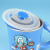 ディズニシリーズの2つの子供供用水コープ乳幼児保温ミルクキャップの赤ちゃん漫画は、スティンレスの水を饮むトニックカーバー付の青漫威を取ります。